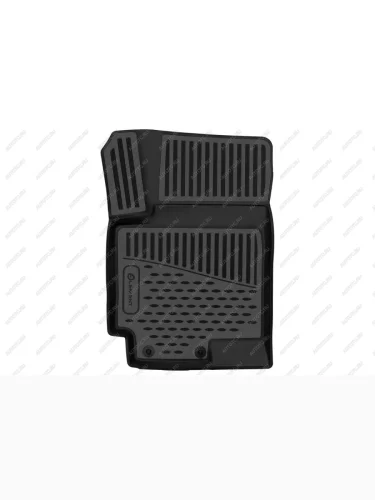 Коврик 3D в салон подходят для HYUNDAI Solaris (II, IIр) 2017-, передний левый, 1шт. (полиуретан)  Хендай Солярис Element element3da58972210.fl