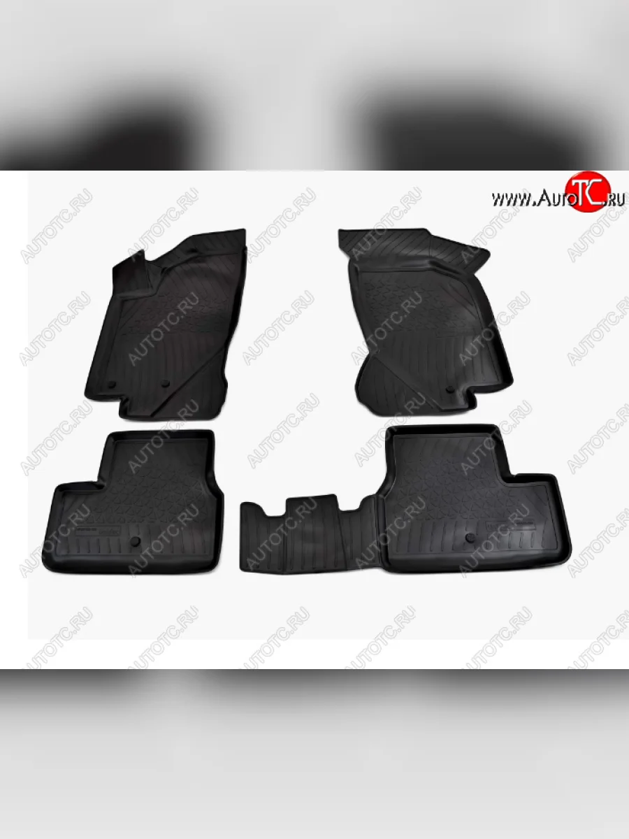 Коврики 3D в салон DATSUN LE1A, 2014-> 4 шт. (полиуретан)  Дацун ОН ДО DATSUN 999rmle1a00  в Самаре Самарской области