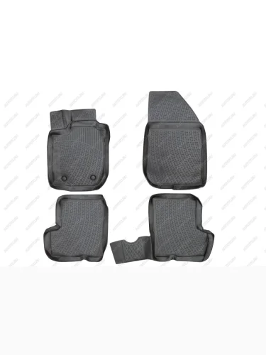 Ковры в салон RENAULT DUSTER 4X2 резина  Рено Дастер RENAULT 7711546512