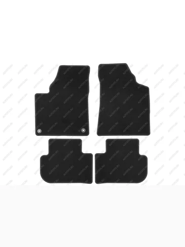 Коврики в салон Klever Econom FAW Besturn T77 2021- кросс., 4шт. (текстиль)  ФАВ Бестюн Т77 Klever klever0106201501200k