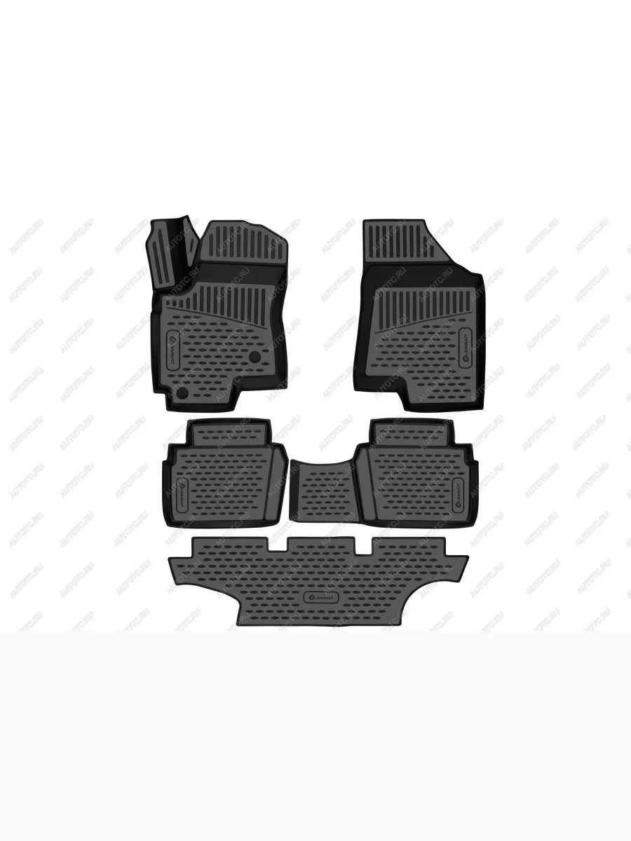 Ковер в салон формованный TPE Standard Dong Feng 580 (I) 2017-, 5 шт.  Донг Фенг  ДонгФенг Element element3da08668210k  в Самаре Самарской области