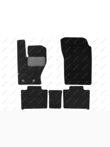 Коврики в салон Klever Premium TANK 500 2022- кросс., 5шт. (текстиль)  ТАНК Klever klever0512200222110kh