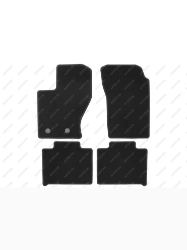 Коврики в салон KLEVER Econom TANK 500 2022- кросс., 4шт. (текстиль)  ТАНК Klever klever0112200201200k