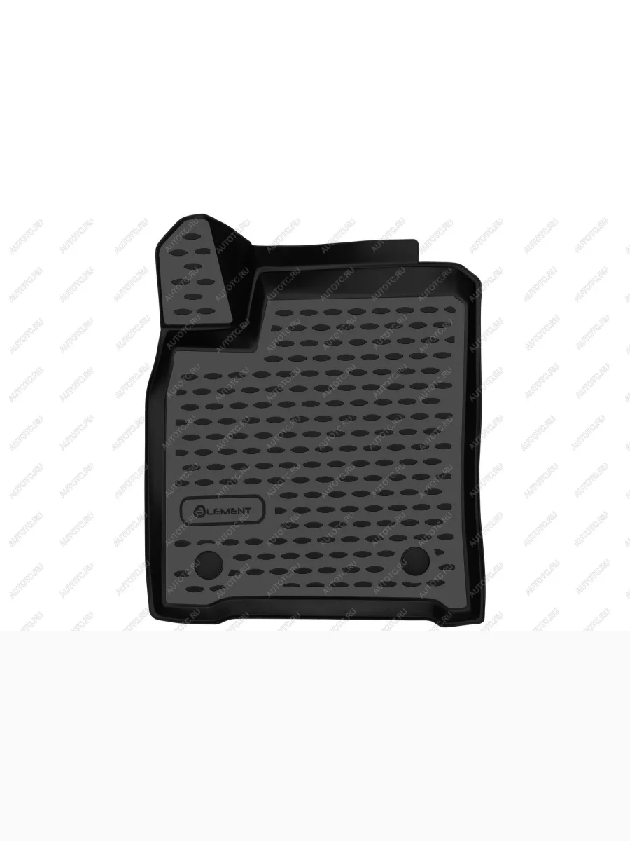 Коврики в салон передний левый (полиуретан) Element SSANGYONG Actyon рестайлинг (2013-2021) (черные)  в Перми Пермском крае