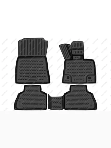 Коврики 3D в салон подходят для BMW X5 2018-, П.Р., Австралия, 4шт. (полиуретан)  БМВ Х5 Element element3d02466210k