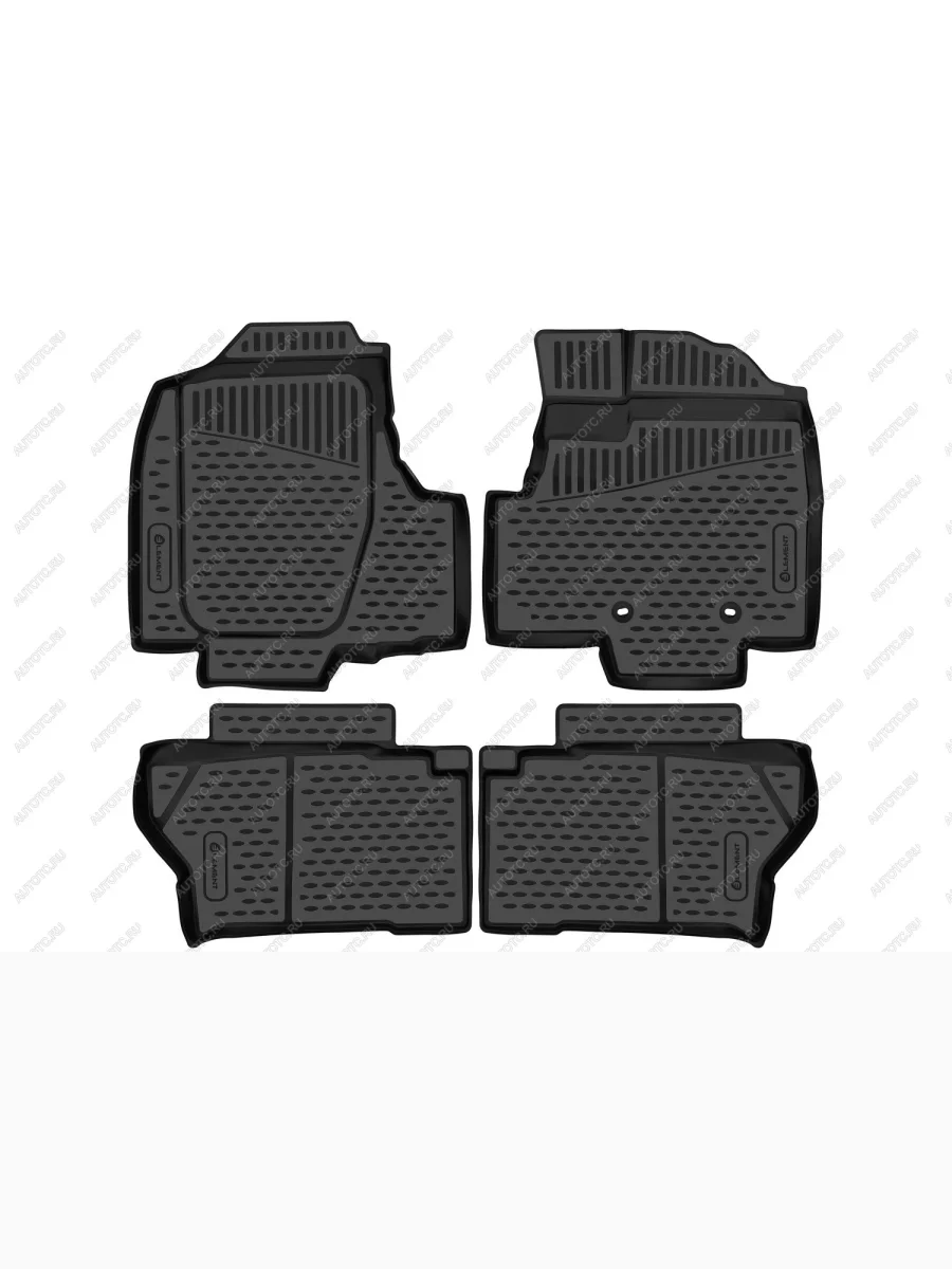 Коврики 3D в салон (полиуретан) Element  Toyota Tank (2016-2025) (черные)  в Керчи Республика Крым