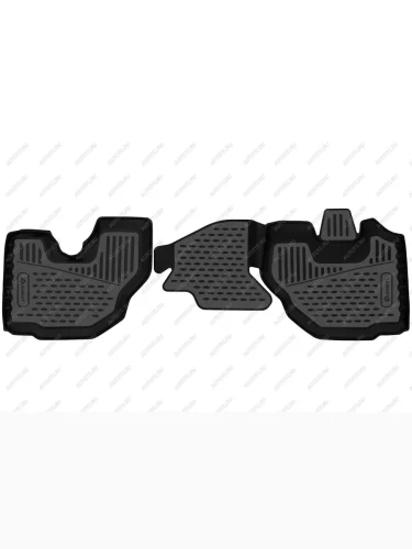Коврики в салон (полиуретан) Element (черные) JAC N120 (2014-2025)