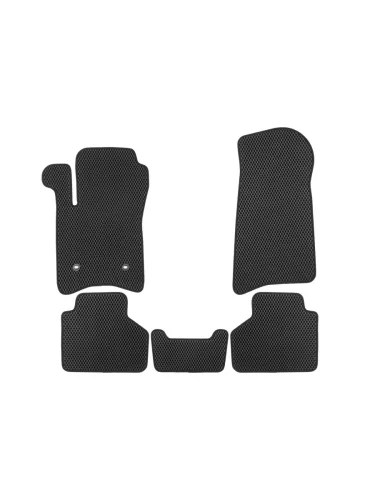 Коврики в салон EVA подходят для CHEVROLET Niva  (I, Ir), 2002-2020 (черная окантовка), 5шт.  Шевроле Нива Klever eva.b.0505200622110k