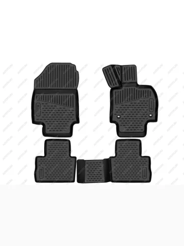 Коврики 3D в салон Element (черные) Toyota Harrier  XU80 (2020-2025)