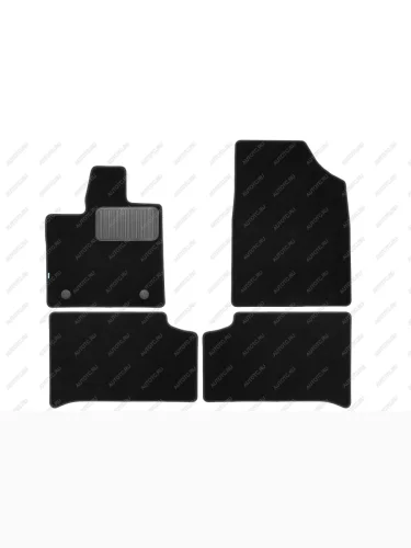 Коврики в салон Klever Premium CHANGAN UNI-K 2022- кросс., 4шт (текстиль)  Чанган Юни-К Klever klever0309200322110kh