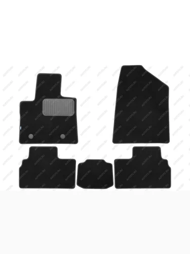 Коврики в салон Klever Premium CHANGAN UNI-V 2022- сед., 5шт. (текстиль)  Чанган Юни-В Klever klever0309200422110kh