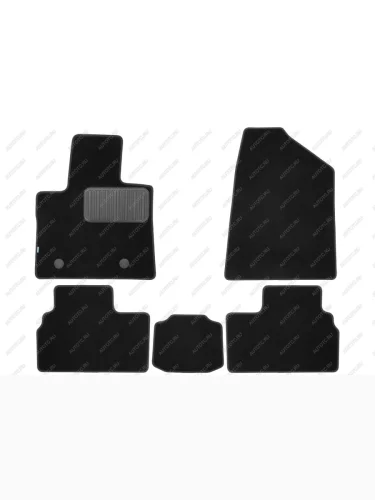 Коврики в салон Klever Premium CHANGAN UNI-T 2022- кросс., 5шт. (текстиль)  Чанган Юни-Т Klever klever0309200522110kh