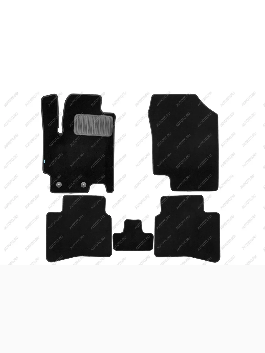 Коврики в салон Klever Premium JAC J7 2022- лифтбек, 5шт. (текстиль)  Джак  Джак Джей 7 Klever klever0512600122110kh  в Самаре Самарской области