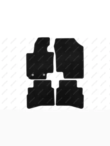 Коврики в салон Klever Econom JAC JS4 2022- Внед., 4шт (текстиль)  Джак ДЖИЕС4 Klever klever0112600201200k