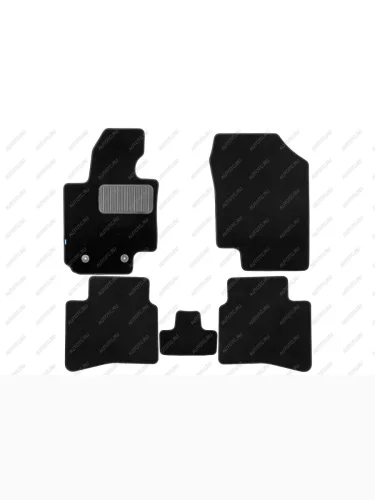 Коврики в салон Klever Premium JAC JS4 2022- внед., 5шт. (текстиль)  Джак ДЖИЕС4 Klever klever0312600222110kh