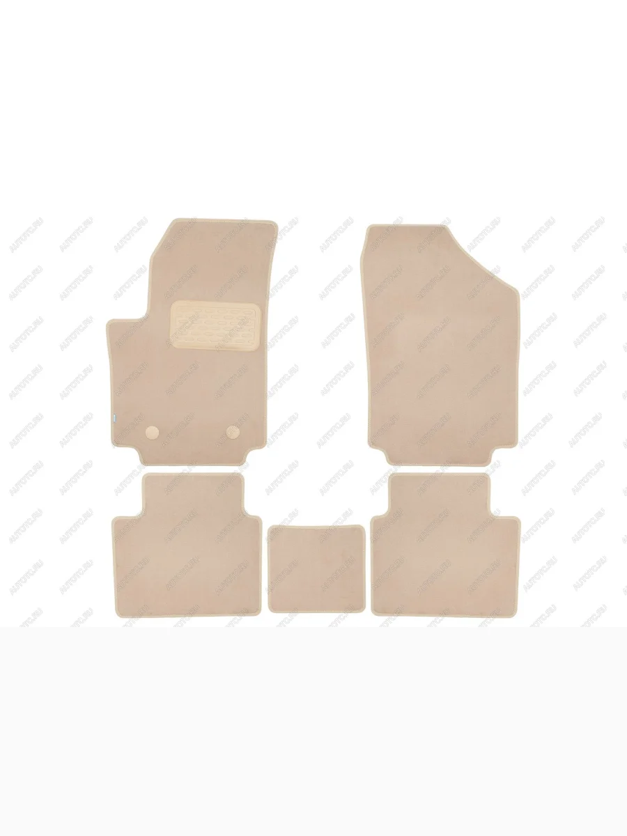 Коврики в салон Klever Premium EVOLUTE i-JOY 2022- кросс., 5шт. (текстиль, бежевые)  Эволют Ай Джой Klever klever0412100222112kh  в Воронеже Воронежской области