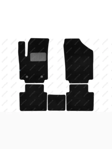 Коврики в салон Klever Premium EVOLUTE i-JOY 2022- кросс., 5шт. (текстиль)  Эволют Ай Джой Klever klever0512100222110kh