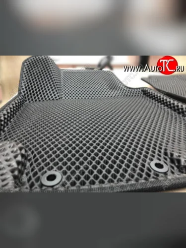 Коврики в салон EVA подходят для HONDA CR-V VI 2023-, внед.,(красная окантовка), 5шт.  Хонда ЦРВ Klever eva.r.0501803722110k