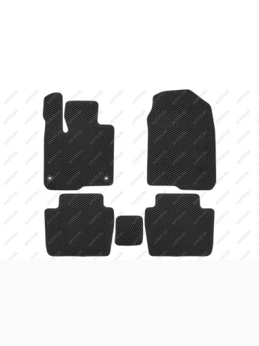 Коврики в салон EVA подходят для HONDA ZR-V 2023-, внед.,(черная окантовка), 5шт.  Хонда Зрв Klever eva.b.0501803822110k