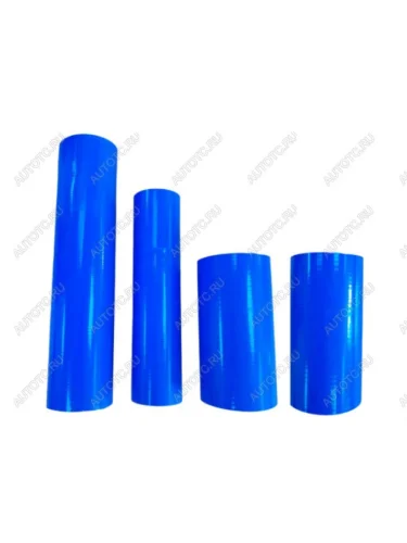 Комплект силиконовых патрубков радиатора+патрубок на помпу (4шт) CARUM ЧТЗ Т130 - Т170