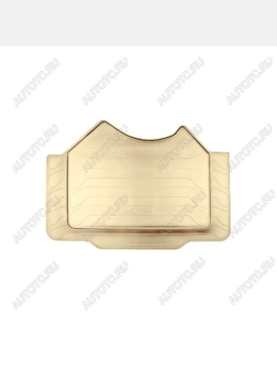 Коврик на моторный тоннель (полиуретан, ровный пол, АКПП) Norplast Unidec КамАЗ 54901 (2017-2025) (бежевый)  в Перми Пермском крае
