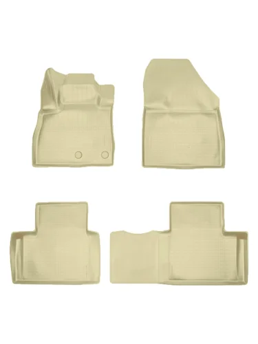 Комплект ковриков в салон Norplast Unidec (бежевый) Renault Scenic  4 (2016-2025)