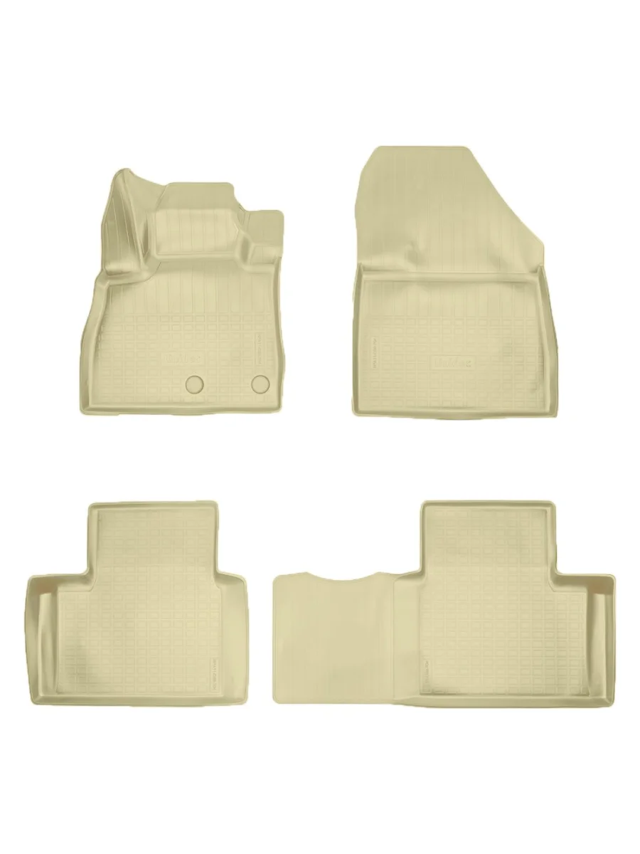 Комплект ковриков в салон Norplast Unidec Renault Scenic 4 (2016-2025) (бежевый)  в Самаре Самарской области