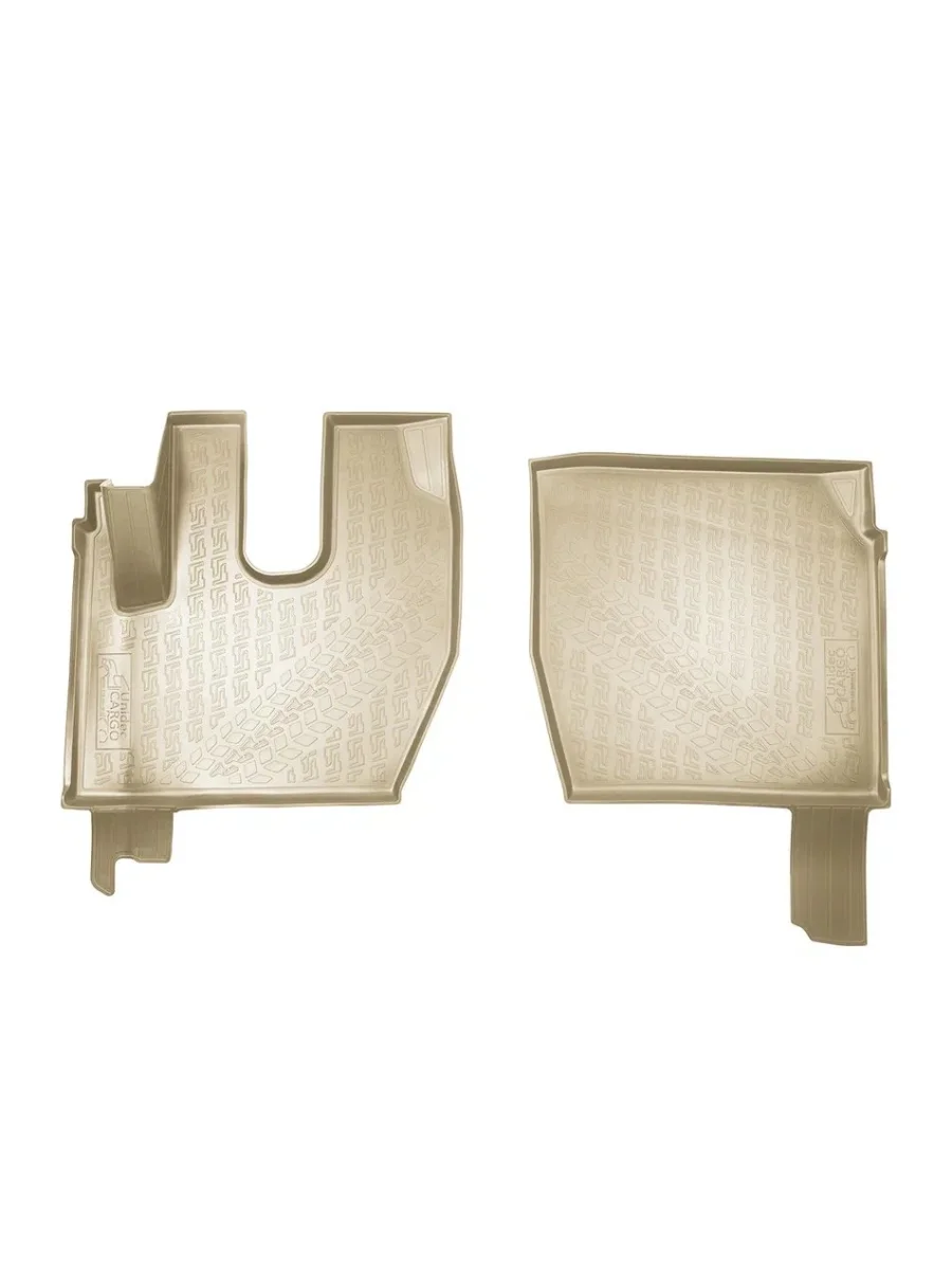 Комплект ковриков в салон Norplast Unidec  SHACMAN F3000 (2007-2025) (бежевый)  в Самаре Самарской области