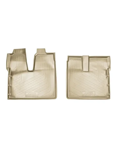 Комплект ковриков в салон Norplast Unidec (бежевый) Sitrak C7H (2014-2025) бортовой грузовик, седельный тягач, шасси