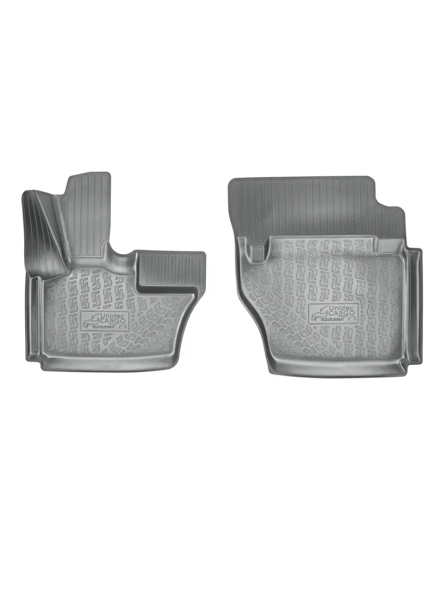 Комплект ковриков в салон Norplast Unidec  JAC N350 (2023-2025) (серые)  в Самаре Самарской области