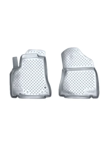 Коврик в салон (Crossway, сборка РФ, перед) Norplast Unidec (серый) Peugeot Partner  B9 (2015-2022) 2-ой рестайлинг