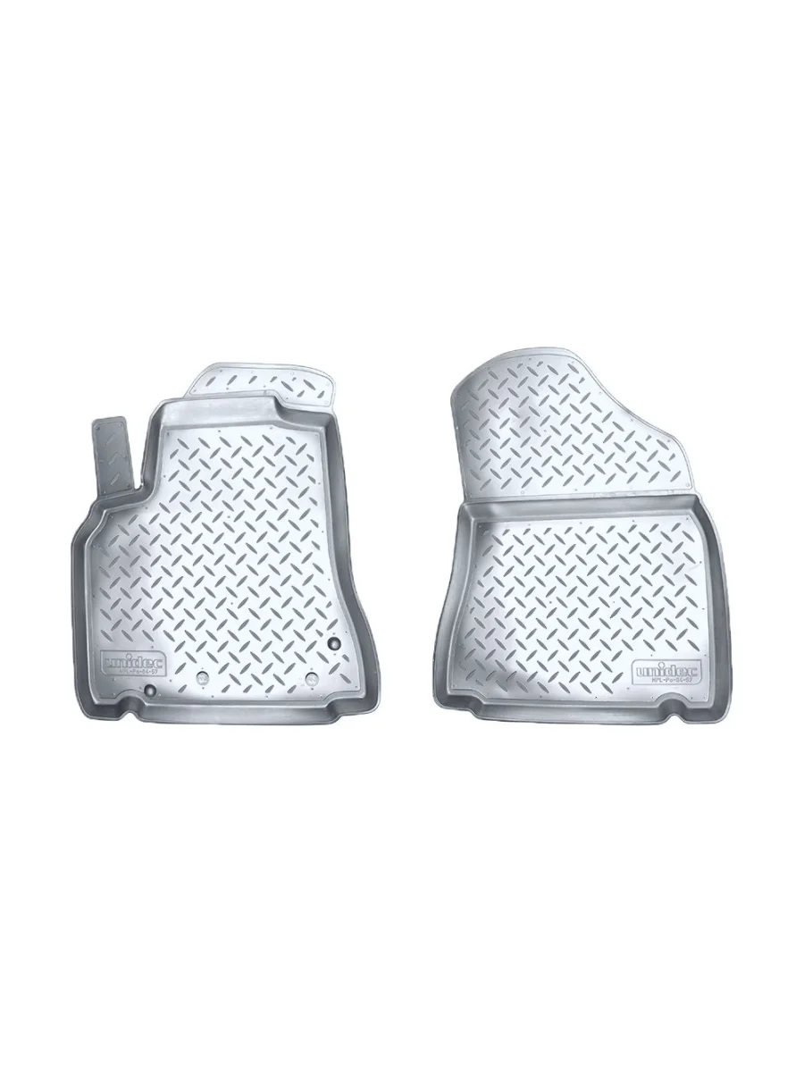 Коврик в салон (Crossway, сборка РФ, перед) Norplast Unidec  Peugeot Partner (2015-2022) B9 (серый)  в Самаре Самарской области