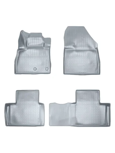 Комплект ковриков в салон Norplast Unidec (серый) Renault Scenic  4 (2016-2025)