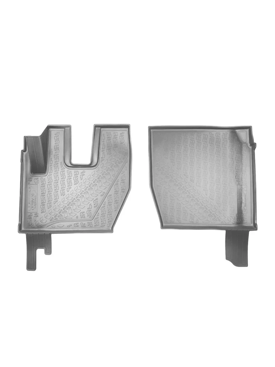 Комплект ковриков в салон Norplast Unidec SHACMAN X3000 (2014-2025) (серый)  в Воронеже Воронежской области