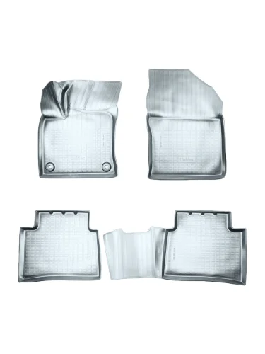 Комплект ковриков в салон Norplast Unidec (серый) Toyota Prius XW50 дорестайлинг (2015-2018)