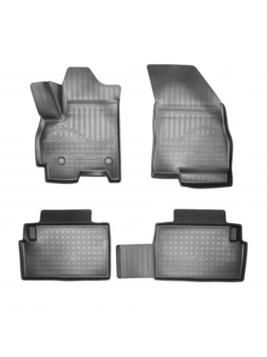 Коврики салонные Norplast Unidec Chery Tiggo 4 дорестайлинг (2017-2020) (черные)  в Самаре Самарской области