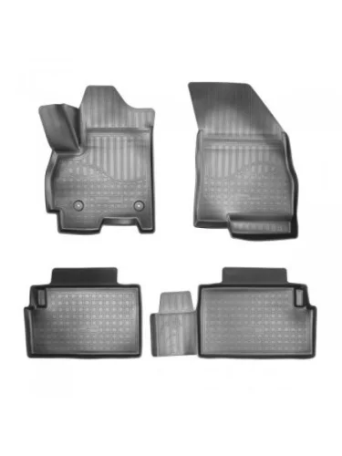 Коврики салонные Norplast Unidec (черные) Chery Tiggo 4 Pro (2021-2025)