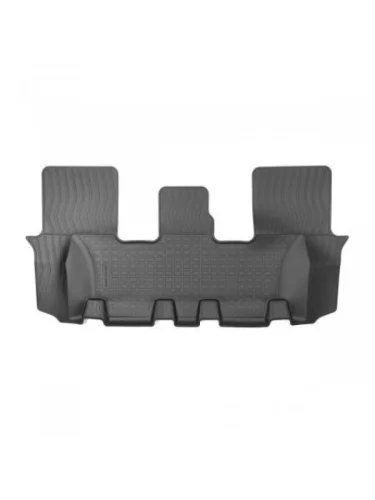 Коврики салонные (3 ряд) Norplast Unidec (черный) Hyundai Santa Fe TM рестайлинг (2020-2022)