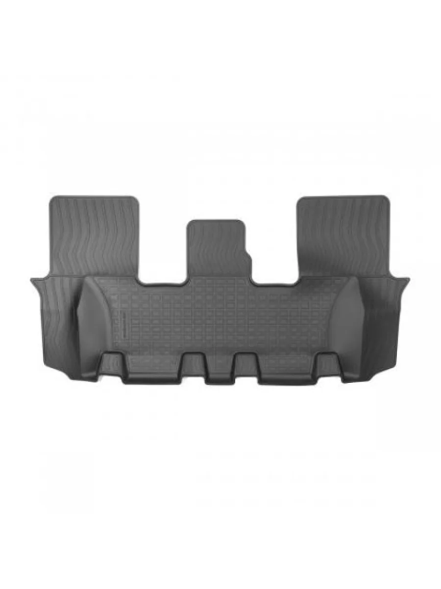 Коврики салонные (3 ряд) Norplast Unidec Hyundai Santa Fe TM рестайлинг (2020-2022) (черный)  в Воронеже Воронежской области