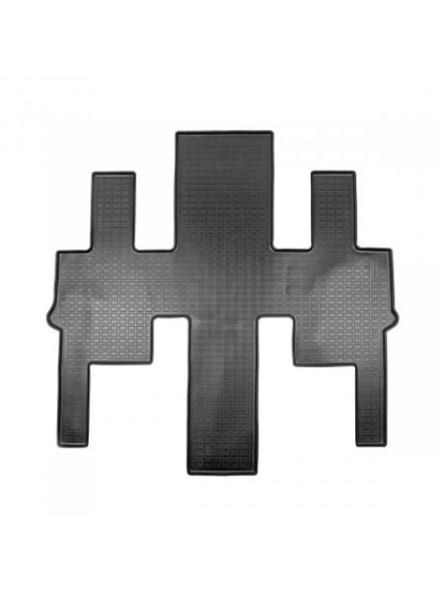 Коврики салонные (3 ряд 7 мест) Norplast Unidec Hyundai Staria US4 (2021-2022) (черный)  в Самаре Самарской области
