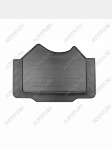 Коврик на моторный тоннель (полиуретан, ровный пол, АКПП) Norplast Unidec (черный) КамАЗ 54901 (2017-2025)