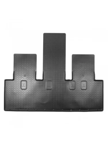 Коврики салонные (3 ряд 7-ми местная версия) Norplast Unidec (черные) KIA Carnival KA4 минивэн дорестайлинг (2020-2023)