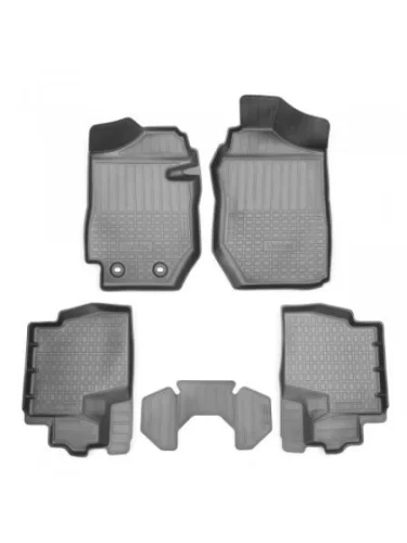 Коврики салонные 3D (МКПП) Norplast Unidec (черные) Suzuki Jimny JB64 (2018-2025)