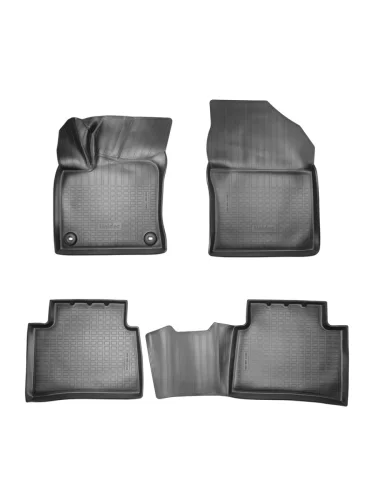 Комплект ковриков в салон Norplast Unidec (черный) Toyota Prius XW50 дорестайлинг (2015-2018)