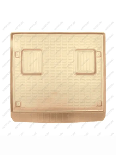 Коврик багажника (полиуретан) Norplast Unidec (бежевый) BAIC BJ40 Plus (2018-2023)