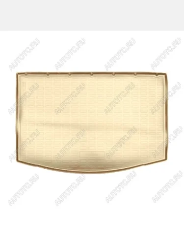 Коврик багажника (полиуретан) Norplast Unidec (бежевый) BAIC Senova X3 1 (2019-2025)
