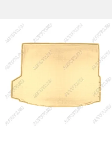 Коврик багажника (полиуретан) Norplast Unidec (бежевый) Geely Azkarra NL3 (2020-2025)