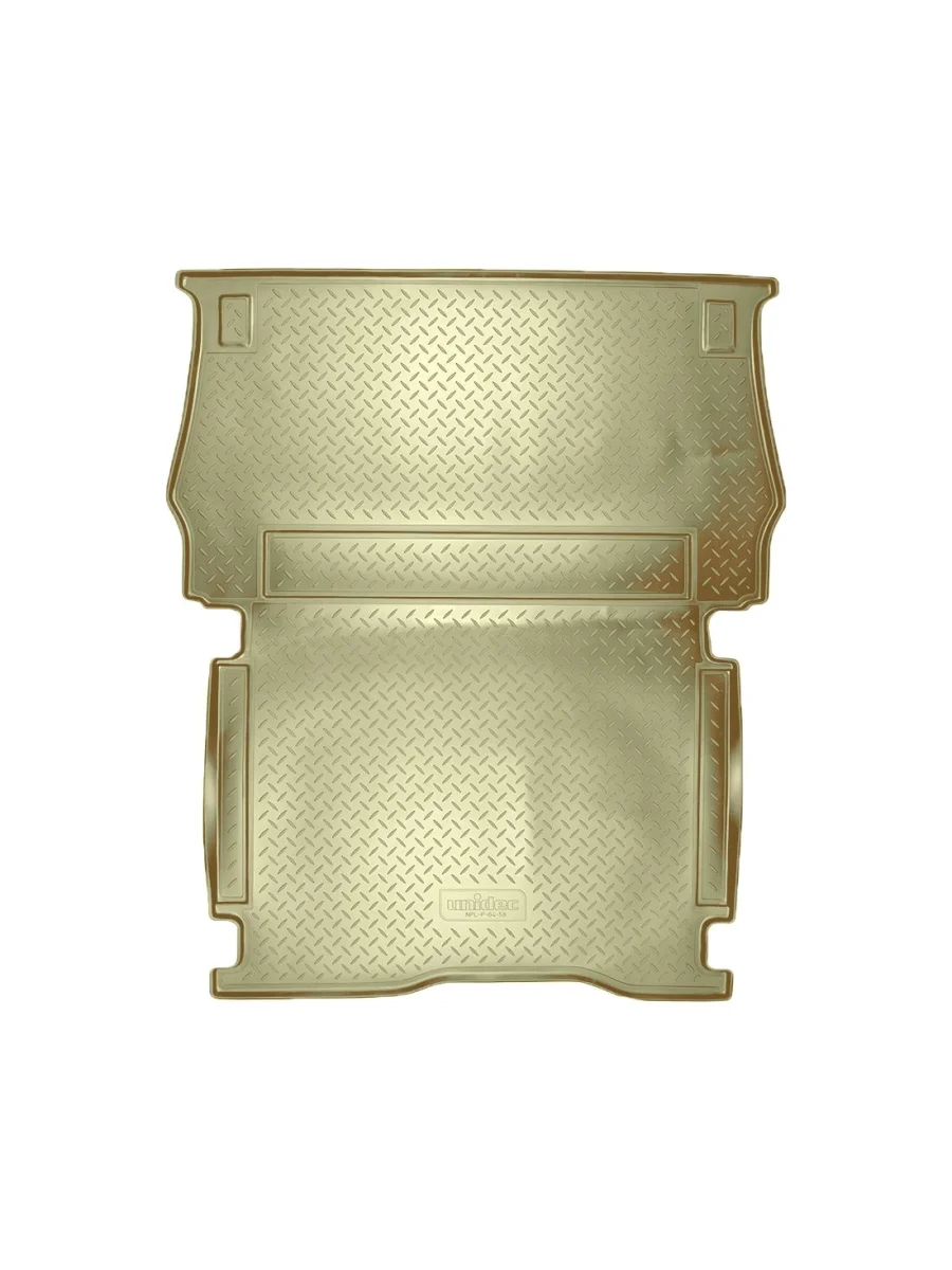 Коврик багажника (полиуретан. стандартная база, РФ) Norplast Unidec  Peugeot Partner (2015-2022) B9 (бежевый)  в Самаре Самарской области