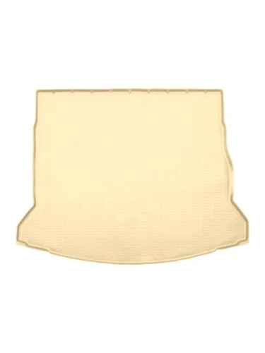 Коврик багажника (полиуретан, сложенный 3 ряд) Norplast Unidec (бежевый) Renault Espace 5 (2014-2025)