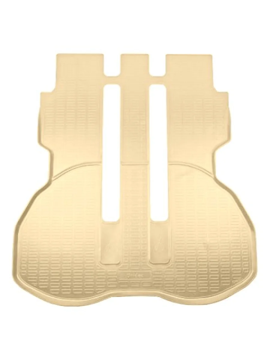 Коврик багажника (полиуретан, длинный) Norplast Unidec Toyota Alphard H30 дорестайлинг (2015-2018) (бежевый)  в Перми Пермском крае